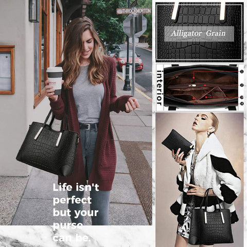 YNIQUE Satchel Purses and Handbags for Women Shoulder Tote Bags