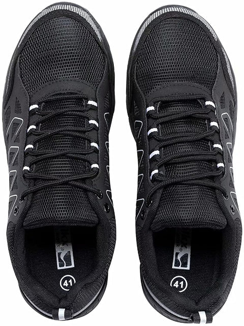 ikunka Mens Steel Toe Shoes Lightweight Work Safety Athletic Sneakers Puncture Proof Industrial & Construction Shoes