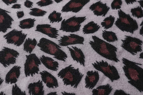 Women's Leopard Print Blanket Square Wrap Scarf
