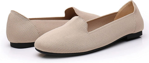 VenusCelia Women's Nimble Knit Flat Shoe