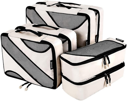 Bagail 6 Set Packing Cubes+Digital Luggage Scale
