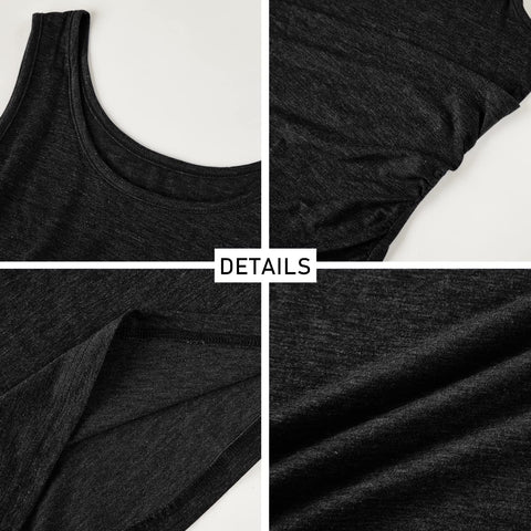 Women Sleeveless Ruched Tie Waist Sundress Tank Bodycon Mini Dress Basic Party Club Shirt Dress
