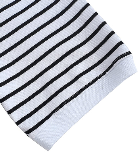 U/D Men's Fashion Polo Collar Casual Button Short Sleeve Pullover T-Shirt