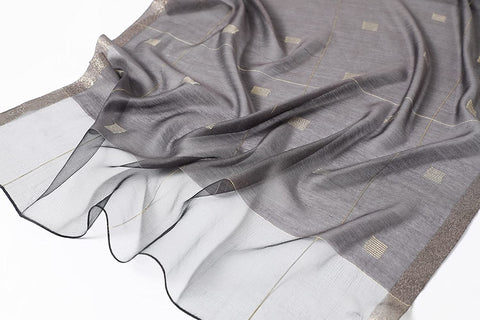 WINCESS YU Long Silk Scarf Women Lightweight Fashion Pashmina Shawls and Wraps Large Satin Scarf for Spring Fall Winter