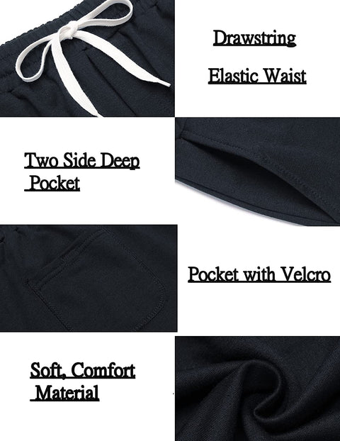 Mens Gym Shorts Fitted Workout Shorts Bodyduilding Jogger Shorts 2 Pack