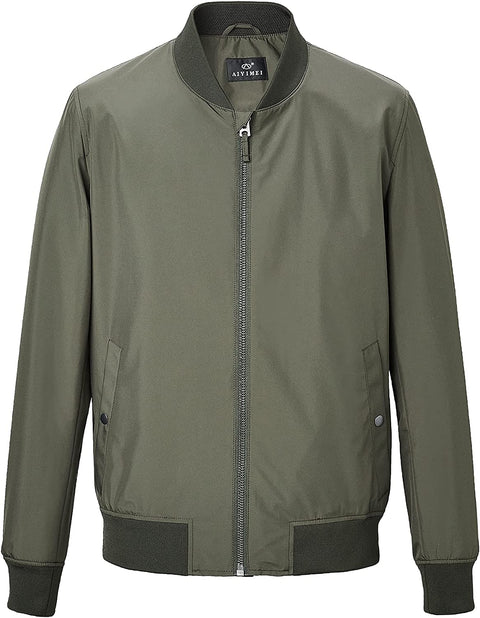 Men Water&Wind Resistant Rain Jacket