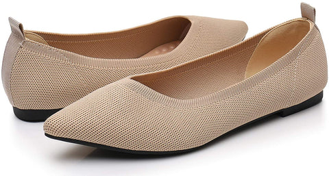VenusCelia Women's Agile Knit Flat Shoe
