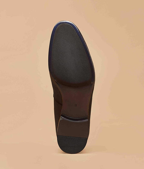 GIFENNSE Men's Dress Shoes Slip-On Loafers Leather Formal Shoes