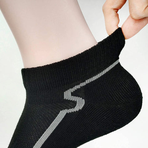 Men's Athletic Performance Ankle Running Socks (6 Pack)