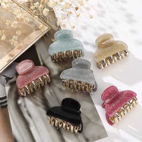 12 Pcs Small Hair Claw Clips for Women