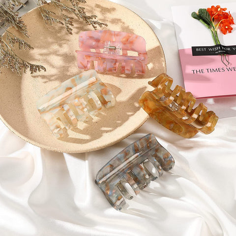 4Pcs Medium Hair Claw Clips