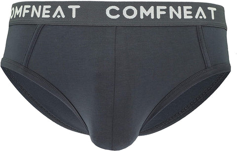 Men's 5-Pack Briefs Bamboo Rayon Stretchy Ultra Soft Comfy Underwear