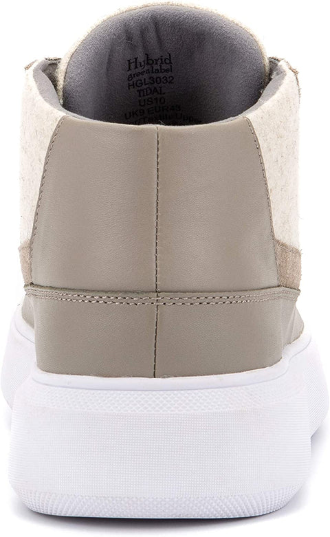 Hybrid Green Label Men's Tidal High Top Athletic Casual Tennis Hiking Walking Working Shoes, Sneakers, and Boots