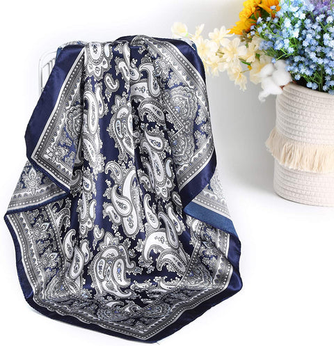 23.6 Inches Satin Head Scarves