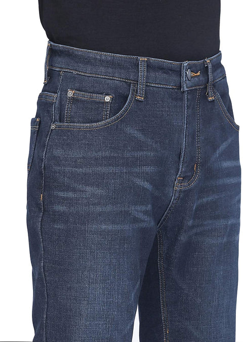 Men’s Flannel Lined Jeans Men’s Slim Fit Tapered Fleece Lined Jeans