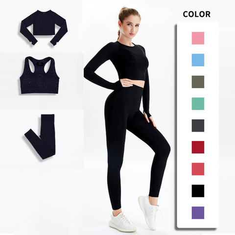 Women Seamless Yoga Set