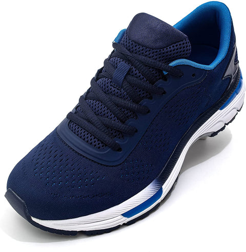 konhill Men's Road Running Shoes - Breathable Athletic Tennis Sport Fashion Sneakers