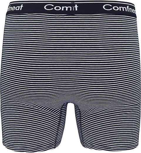 Men's 5-Pack Big & Tall 3XL-7XL Boxer Briefs Cotton Spandex Underwear with Fly
