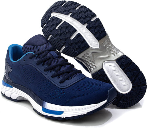 konhill Men's Road Running Shoes - Breathable Athletic Tennis Sport Fashion Sneakers