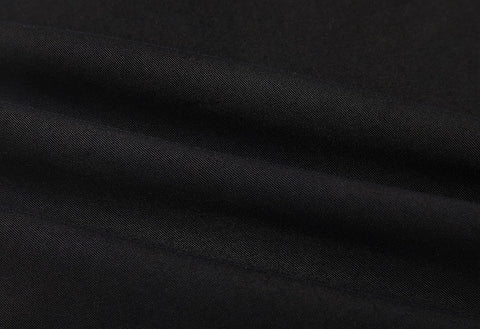 Mens Elastic Waist Long Pants Classic Casual Lightweight Stretchy with Pockets