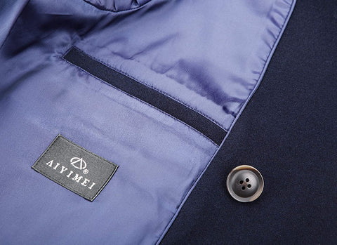 Men's Wool Pea Coat Classic Jacket