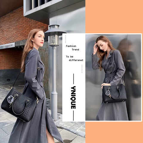YNIQUE Satchel Purses and Handbags for Women Shoulder Tote Bags