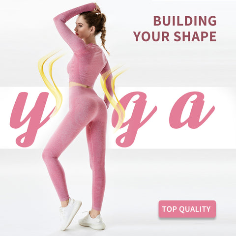 Women Seamless Yoga Set