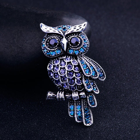 Fashion Delicate Owl Brooche Accessories