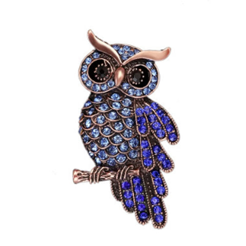 Fashion Delicate Owl Brooche Accessories