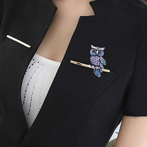 Fashion Delicate Owl Brooche Accessories