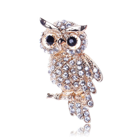 Fashion Delicate Owl Brooche Accessories