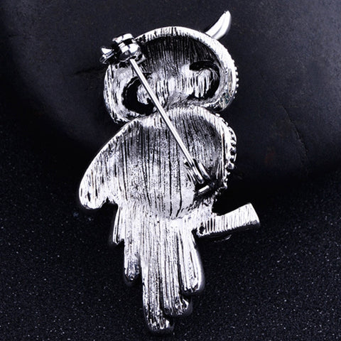 Fashion Delicate Owl Brooche Accessories