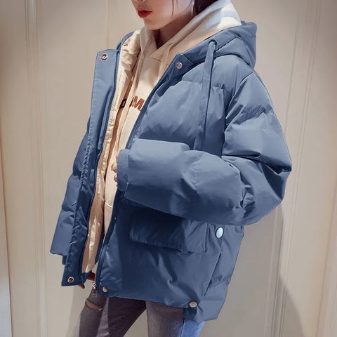 2022 Down Jacket Women's Winter  Cotton Coat