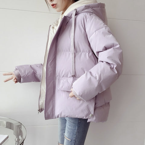 2022 Down Jacket Women's Winter  Cotton Coat