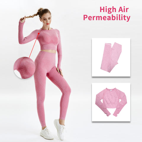 Women Seamless Yoga Set