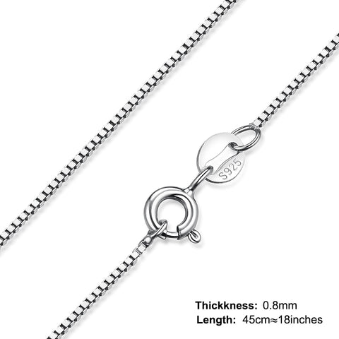 925 Sterling Silver Necklace Ingot Twisted Trace