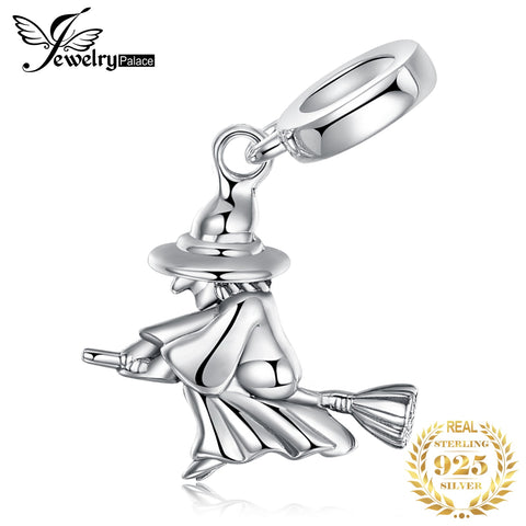 925 Sterling Silver Witch Beads  Bracelet
