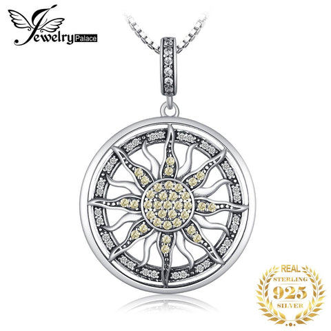 925 Sterling Silver Cubic Zirconia Charm