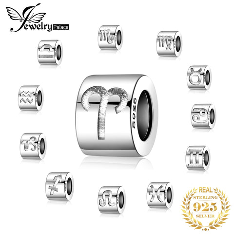 925 Sterling Silver Beads Charms Silver
