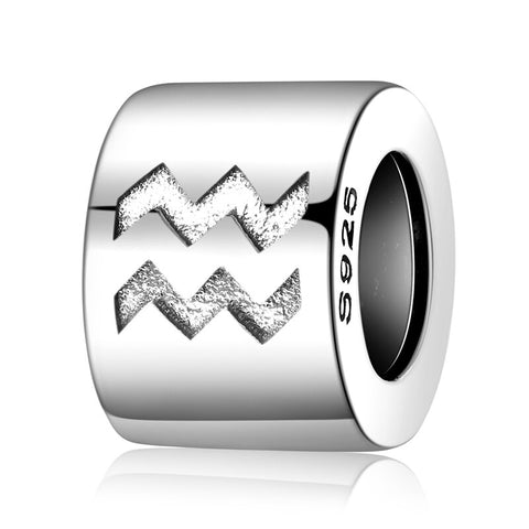 925 Sterling Silver Beads Charms Silver