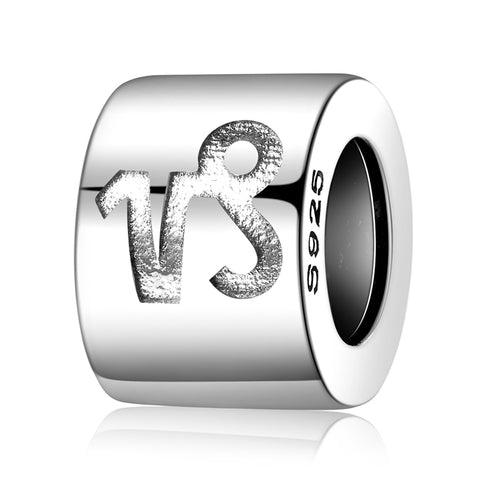 925 Sterling Silver Beads Charms Silver