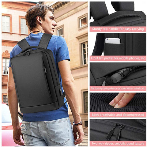 Men Business Travel Backpack