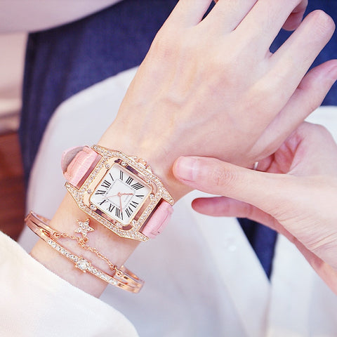 Women Diamond  Bracelet Watches