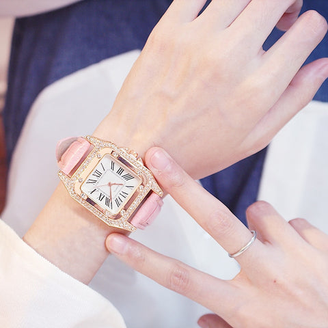 Women Diamond  Bracelet Watches