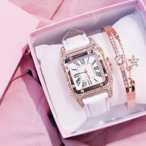 Women Diamond  Bracelet Watches