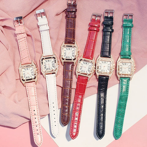 Women Diamond  Bracelet Watches