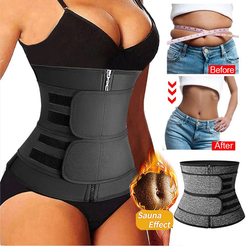 Women Waist Trainer Neoprene Body Shaper Belt S