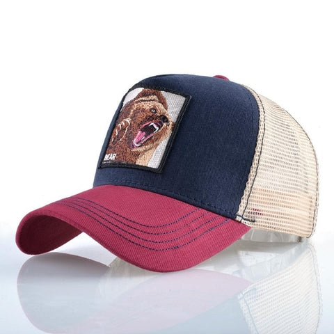 Fashion Animals Embroidery Baseball Capse