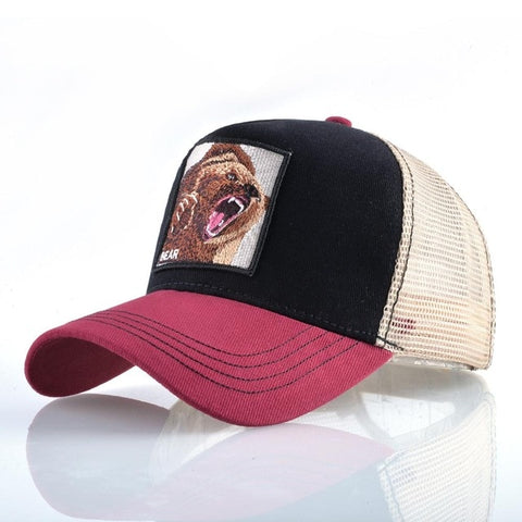 Fashion Animals Embroidery Baseball Capse