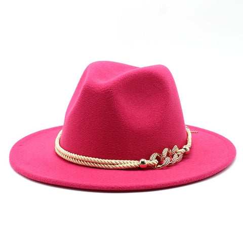 Wide Brim Simple Church Derby Top Hat